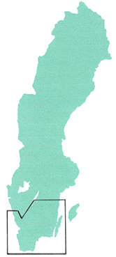 Sverigekarta DL20